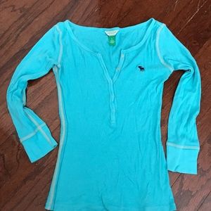 Abercrombie t-shirt in turquoise